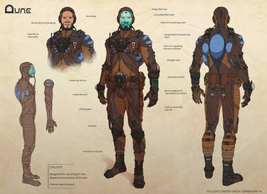 DUNE stillsuit concept