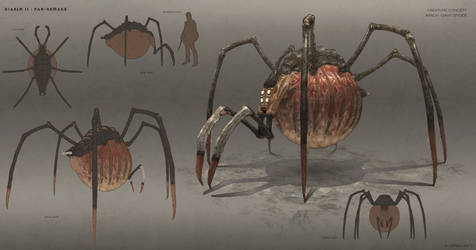 Arach Giant Spider - Diablo II Fan Remake