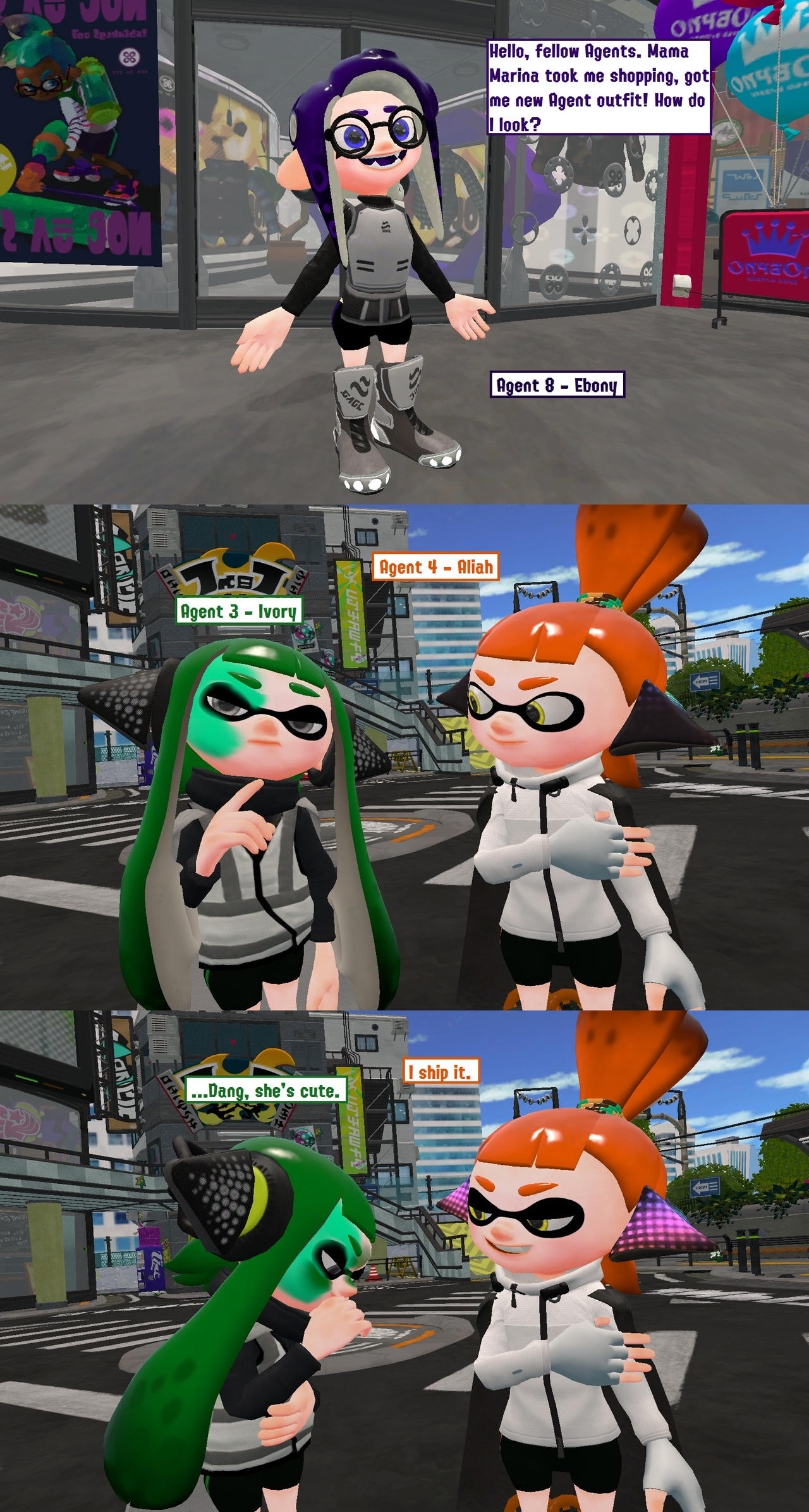 The Agents Three (Splatoon GMOD) by MasterPerryMartin on DeviantArt