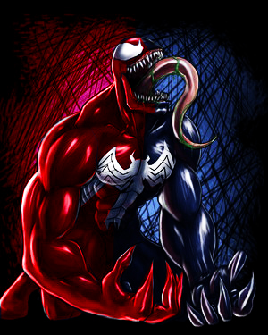 spiderman carnage venom fusion