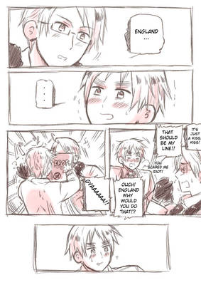 USUK comic: kiss p1