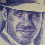 Detail on ball point pen Indy by MagnaSicParvis