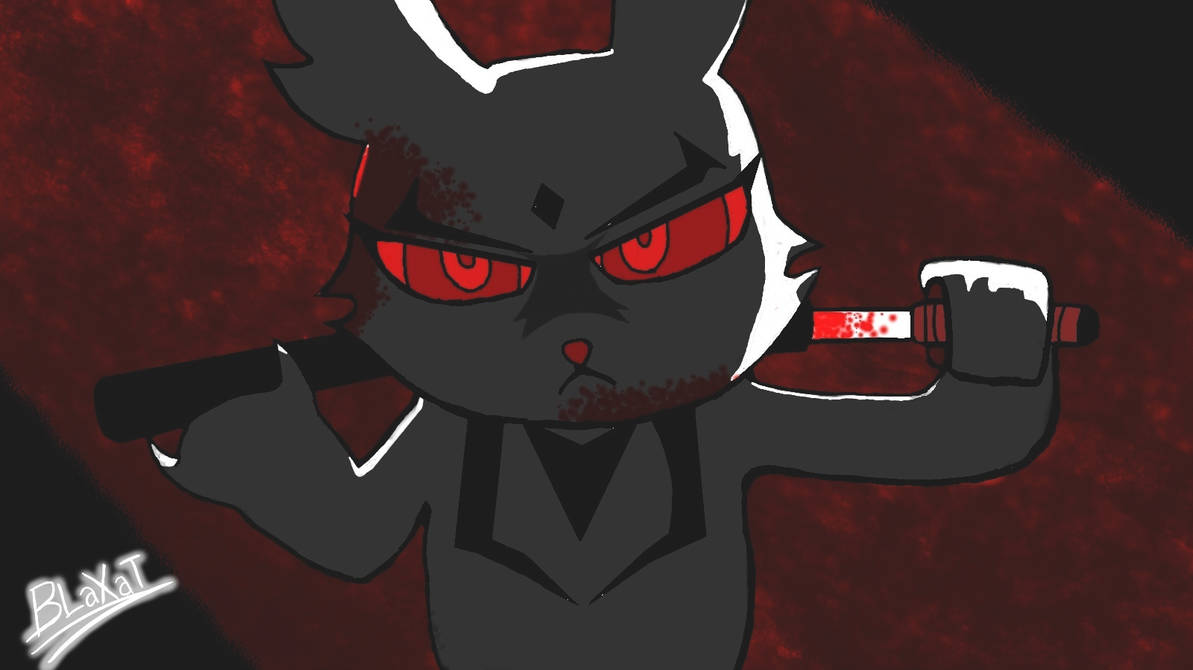 Dark Rabbit - Bloody Bunny by Blaxat on DeviantArt