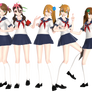 MMD Yandere Simulator - Gardening club - DL DOWN