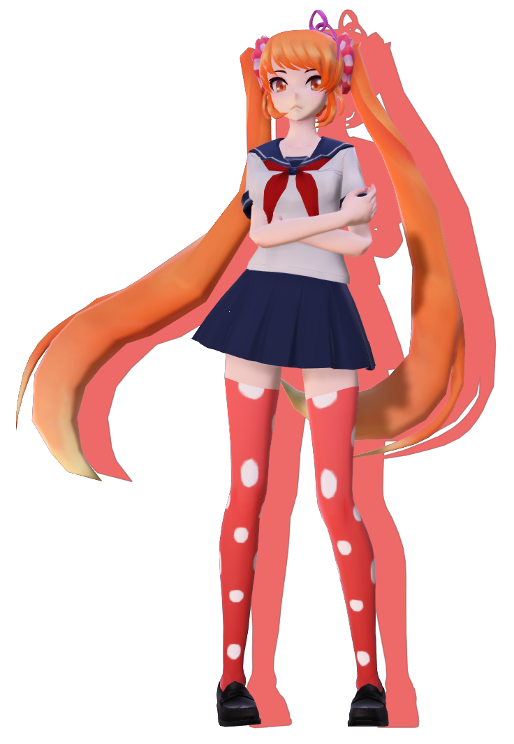 Mmd Yandere Simulator Tda Osana Najimi Down By Frenchfriestsun On