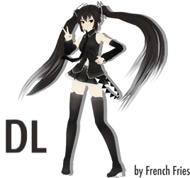 MMD Boukaloid - Tda Default Hazure Miku DL