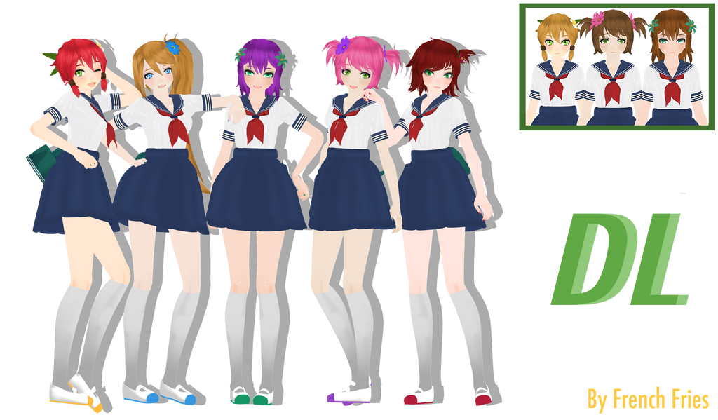 Mmd Yandere Simulator New Gardening Club Pack Dl By Frenchfriestsun On Deviantart Mmd Yandere Simulator New Gardening Club Pack Dl By Frenchfriestsun On Deviantart