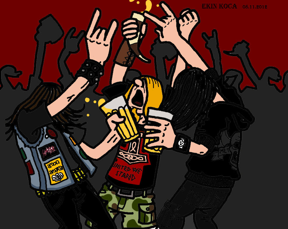 Tribute to metalheads by 1ringtofindthem on DeviantArt