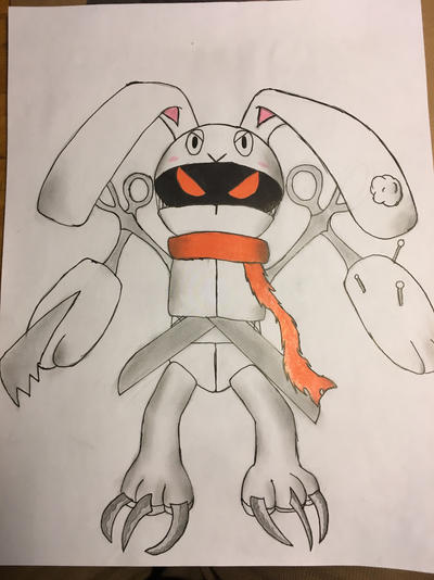 Ultimate mr fluff by the-creature-of-art on DeviantArt