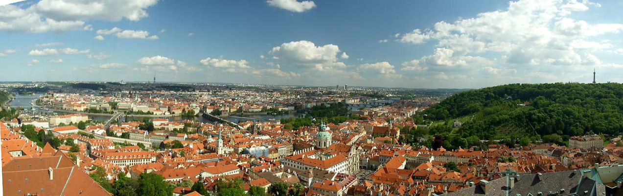 Panorama of Praha