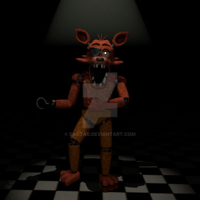 Five Nights at Freddy's Foxy Model!! by EagTab on DeviantArt