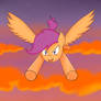 Fly high scootaloo