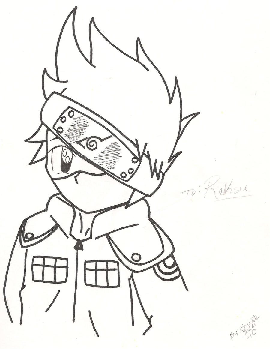 Chibi Kakashi By Narutohinataluvr On Deviantart