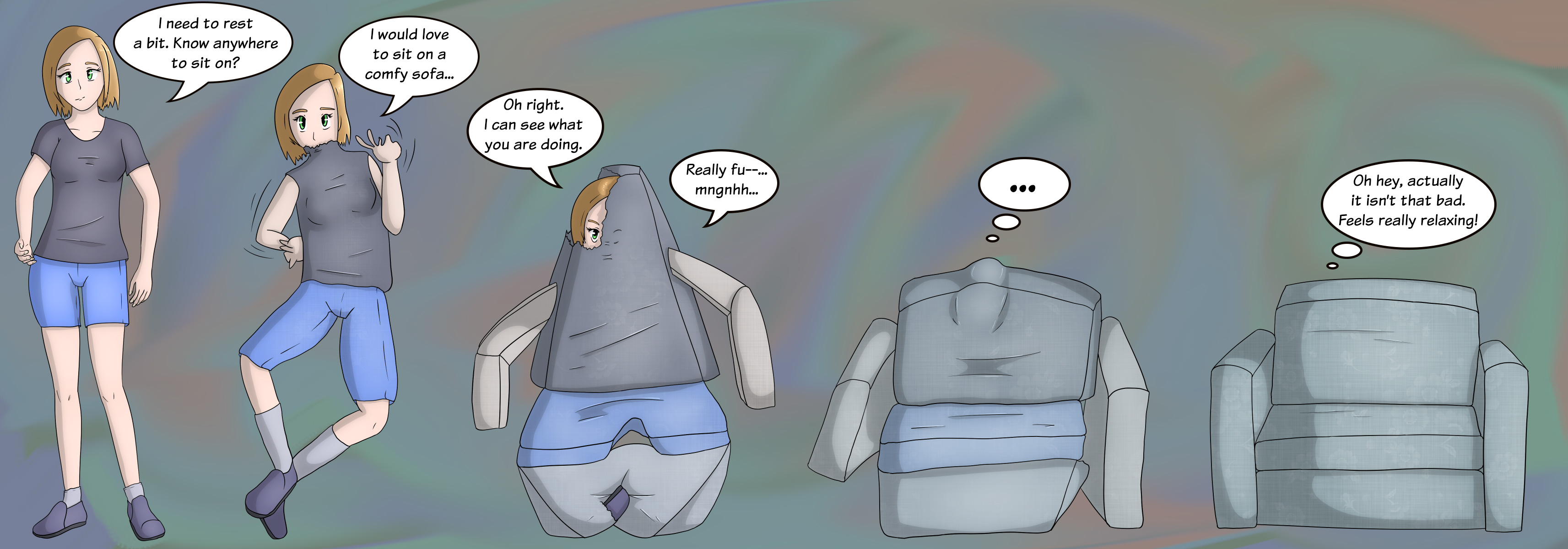 Sofa King funny - Inanimate TF by MizuhoTF on DeviantArt