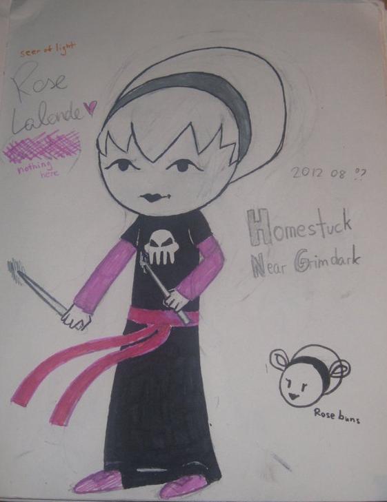 Homestuck-Rose Lalonde (Near Grimdark)