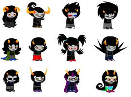 Sprite Edit(s) - Hairstuck