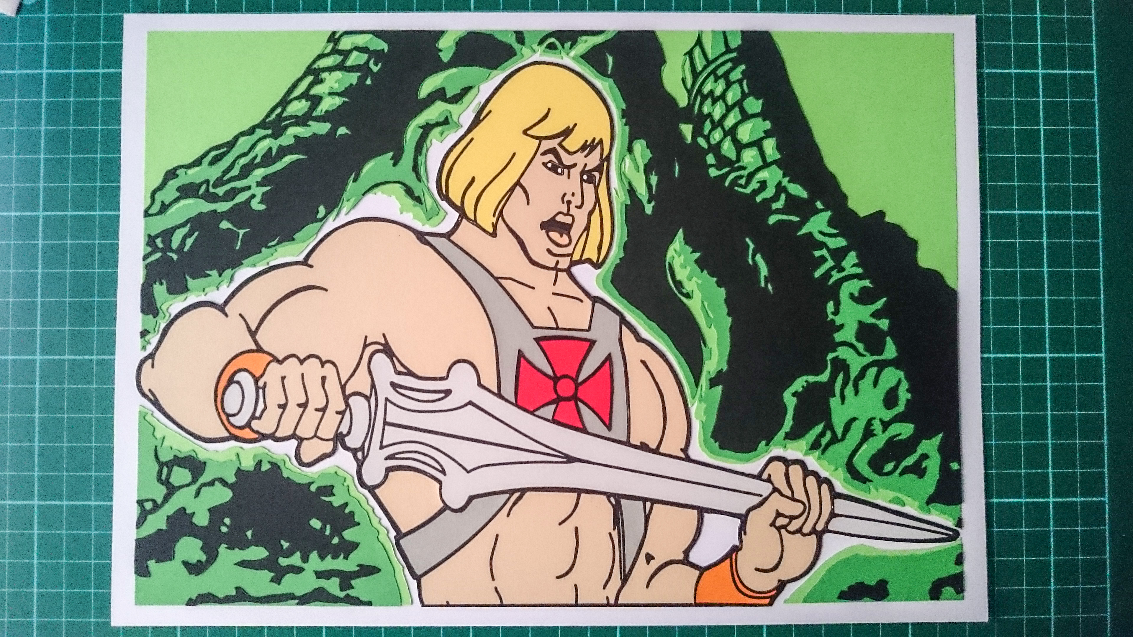 He-Man Papercut final