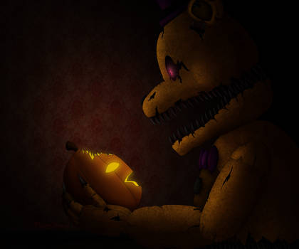 NIGHTMARE FREDBEAR by Captain-Grizzly.deviantart.com on