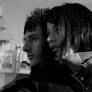 Gleb and Dasha bw