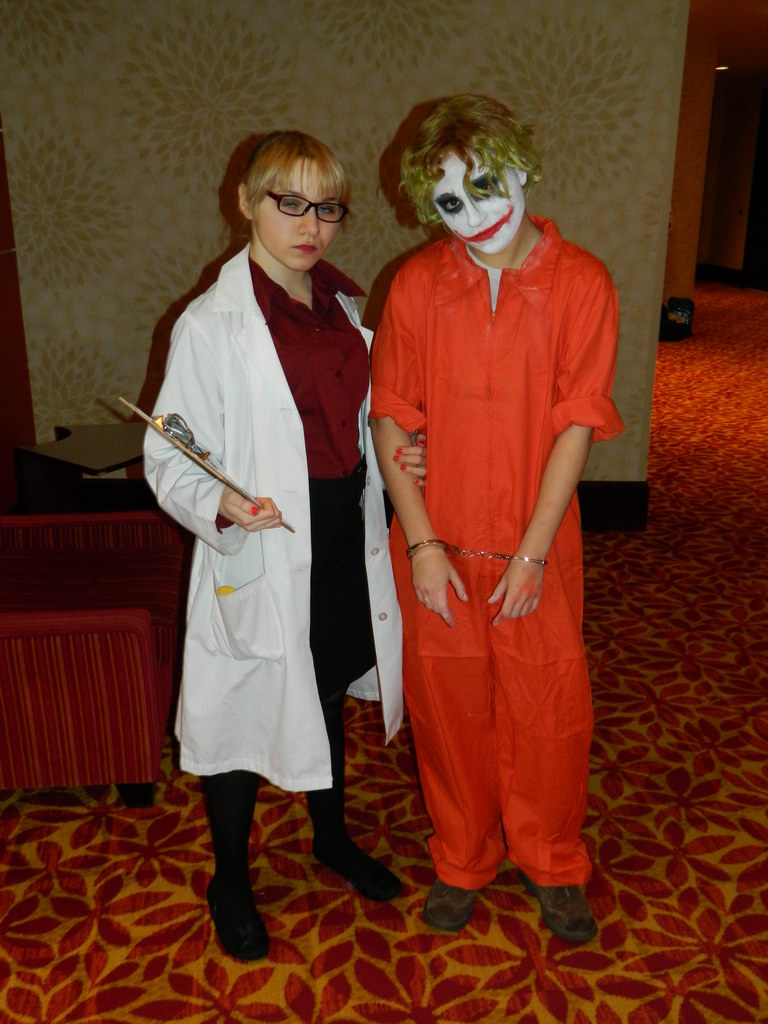 Harley Quinn and Joker Zenkaikon 2015