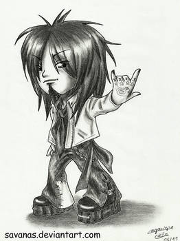 Nikki Sixx Chibi