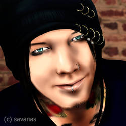 DJ Ashba 4 by SavanasArt