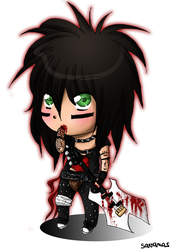 Bloody Nikki - Chibi by SavanasArt