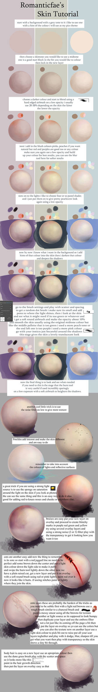 Romanticfae's Skin Tutorial