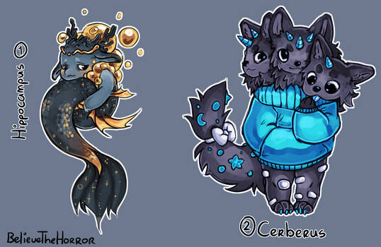[CLOSED] Adopt Auction : Little Monsters