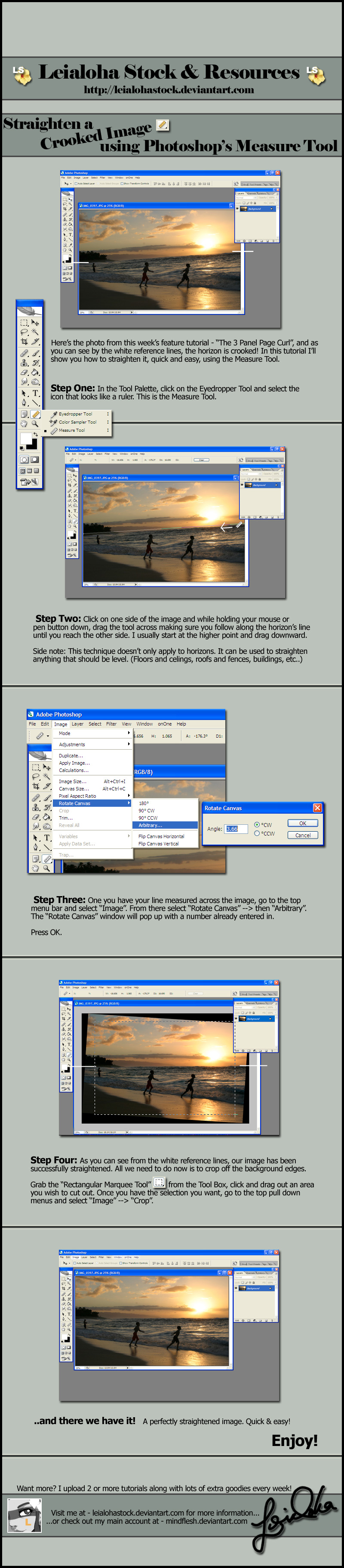 LS - Straighten Crooked Images