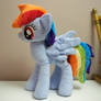 Rainbow Dash plushie