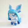 Glaceon Chibi Plush