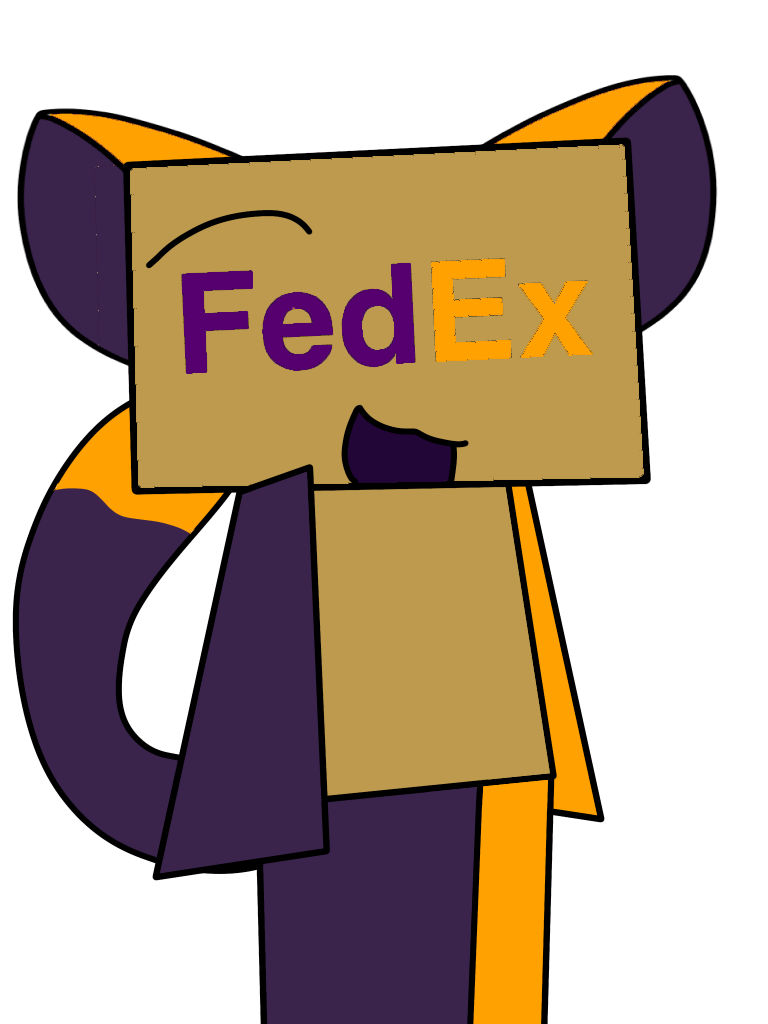 Cat Fedex by FujinTheBlueDemon on DeviantArt
