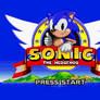 Sonic FG title screen