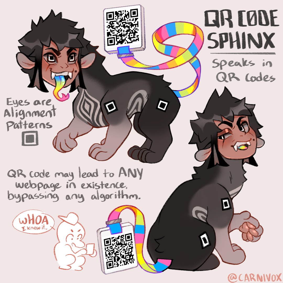 OTA  QR Code Sphinx by Carnivox on DeviantArt