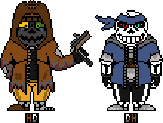 Pixilart - DUST Sans by TheBullOld