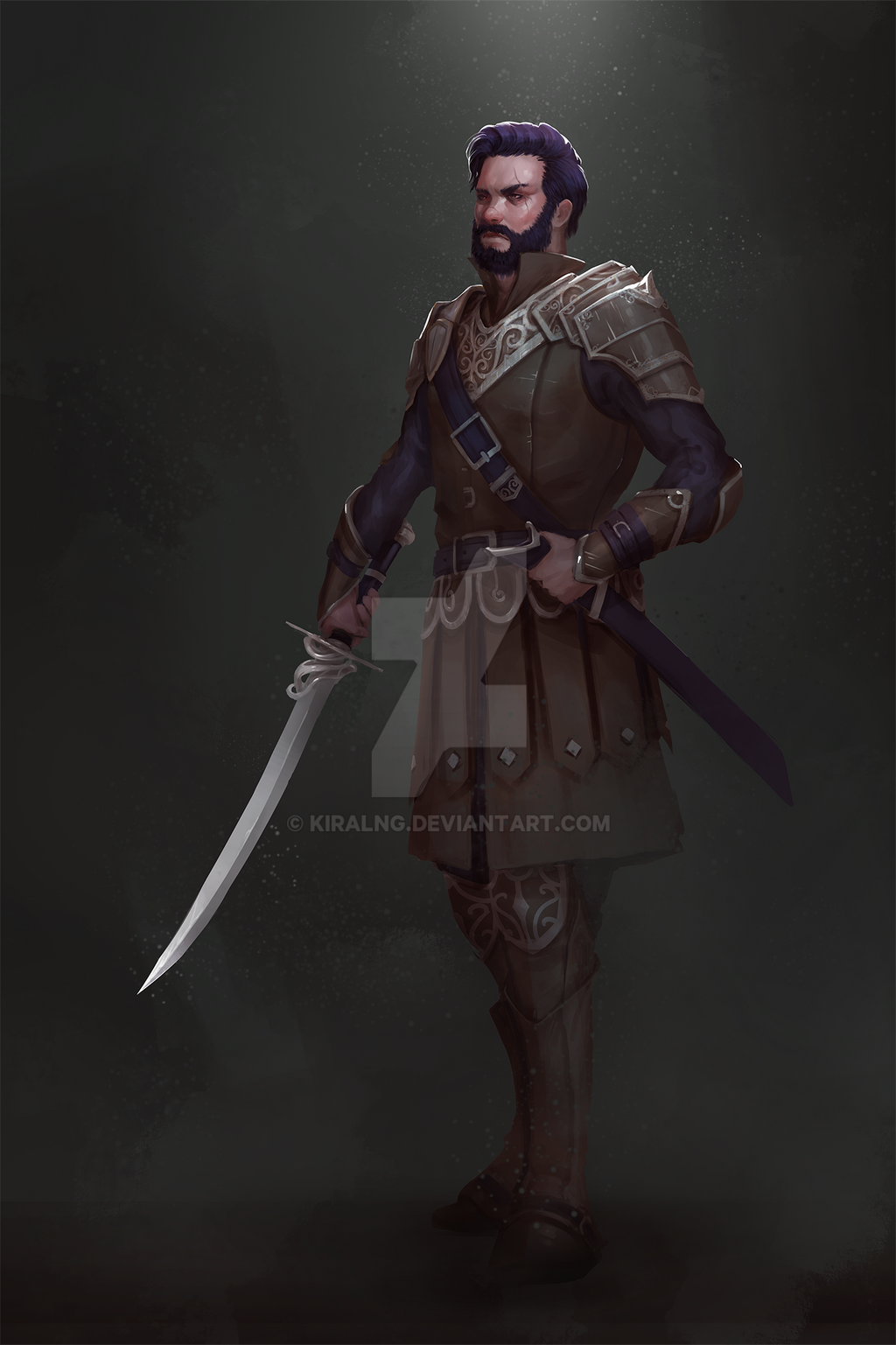 Commission DnD Swordsman by KiraLNG on DeviantArt