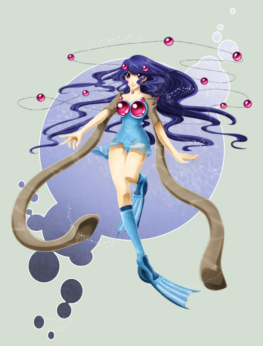 Tentacool Gijinka