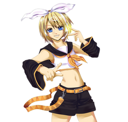 Vocaloid- Rin Kagamine by Yakuun