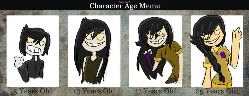 Character Age Meme: Kat