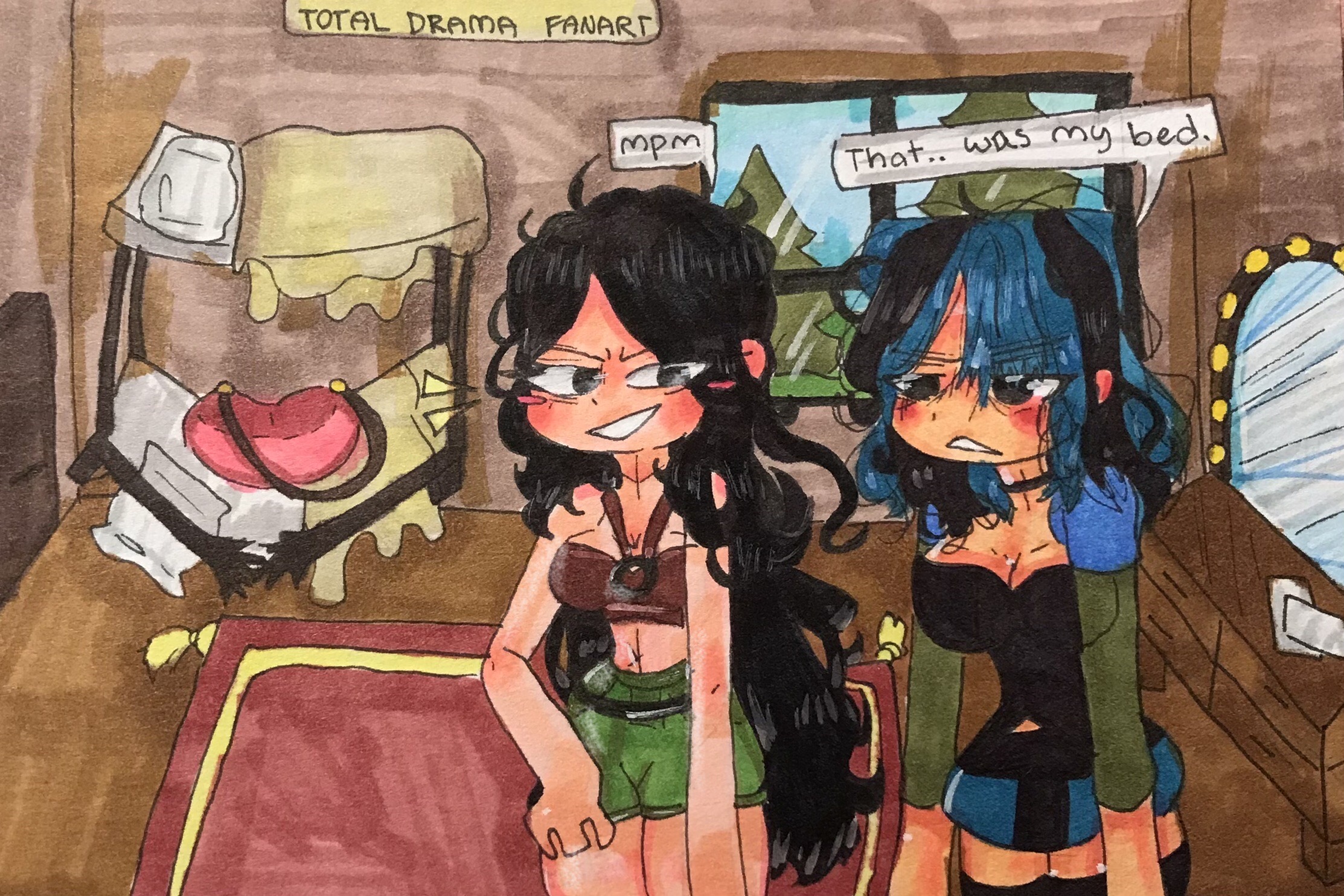 Fanart Gwen Total Drama Island by me : r/fanart