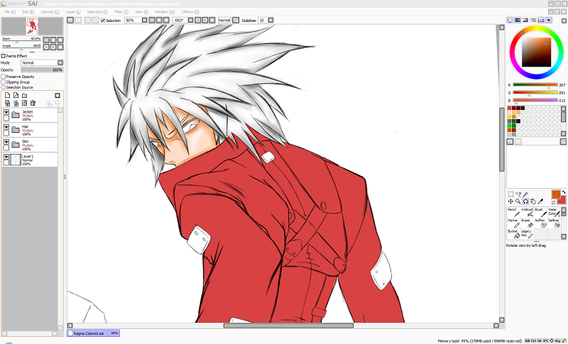 WIP: BB Ragna The Bloodedge