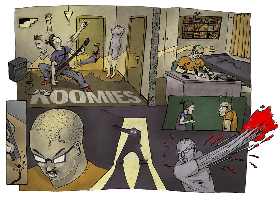 Roomies p1 by BrunoDeLeo