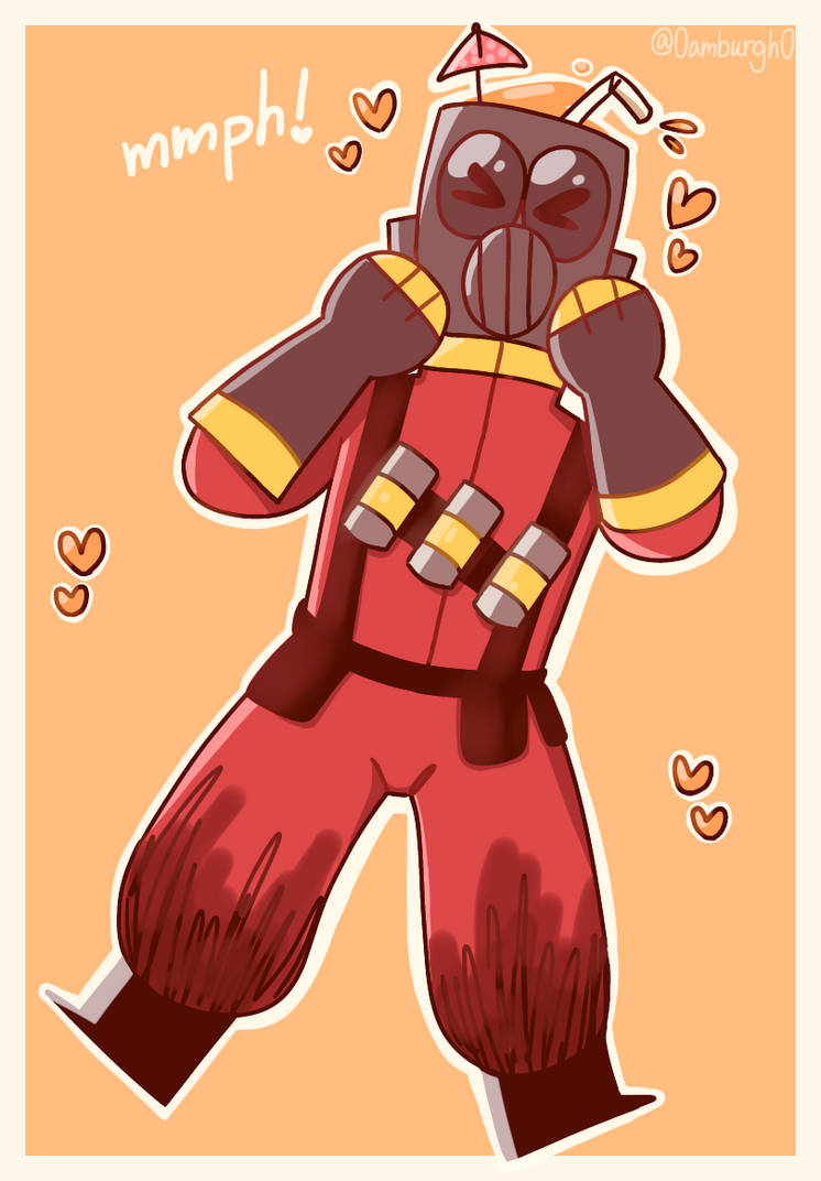 Juice head pyro baby by imyourrival on DeviantArt