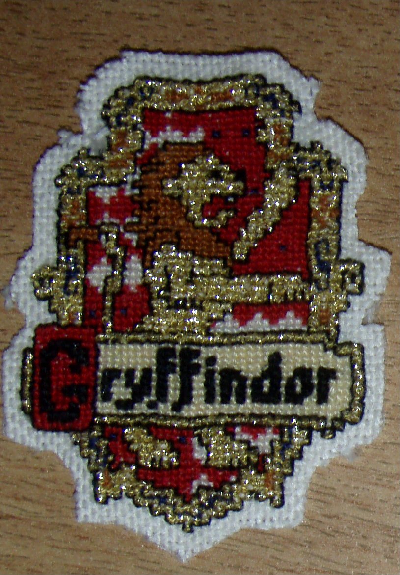 Embroidery: Gryffindor