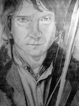 Bilbo Baggings Portrait Speed Drawing