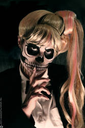 Lady Gaga Cosplay: Skeleton