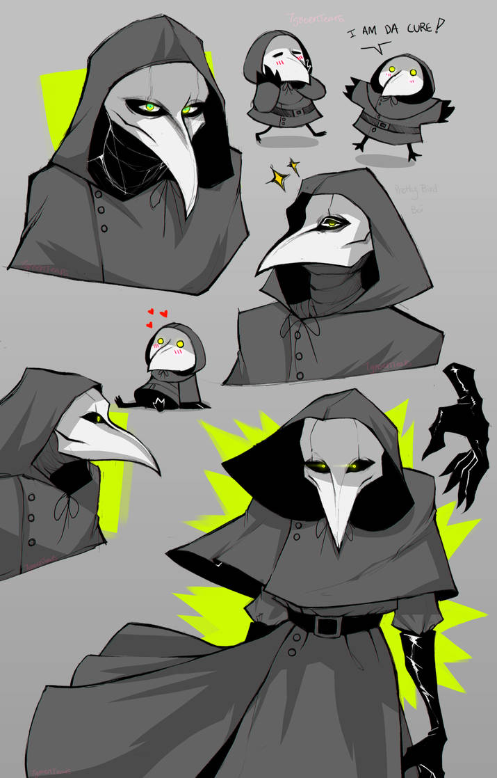Scp049 Sketch by 7greenTears on DeviantArt