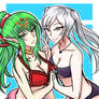 Summer Tiki and Robin