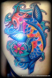 Blue Koi